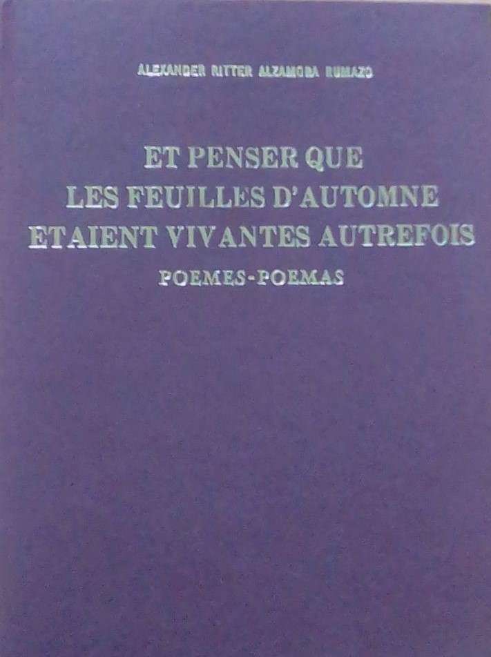 Et penser que les feuilles d´automne etaient vivante autrefois